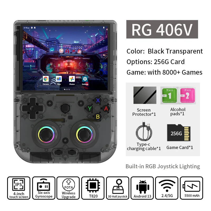 ANBERNIC RG 406V Handheld Game Console - Image 13