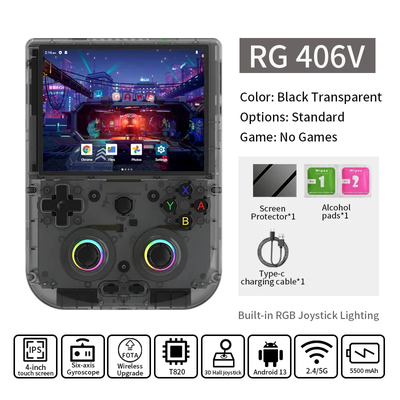 ANBERNIC RG 406V Handheld Game Console - Image 8
