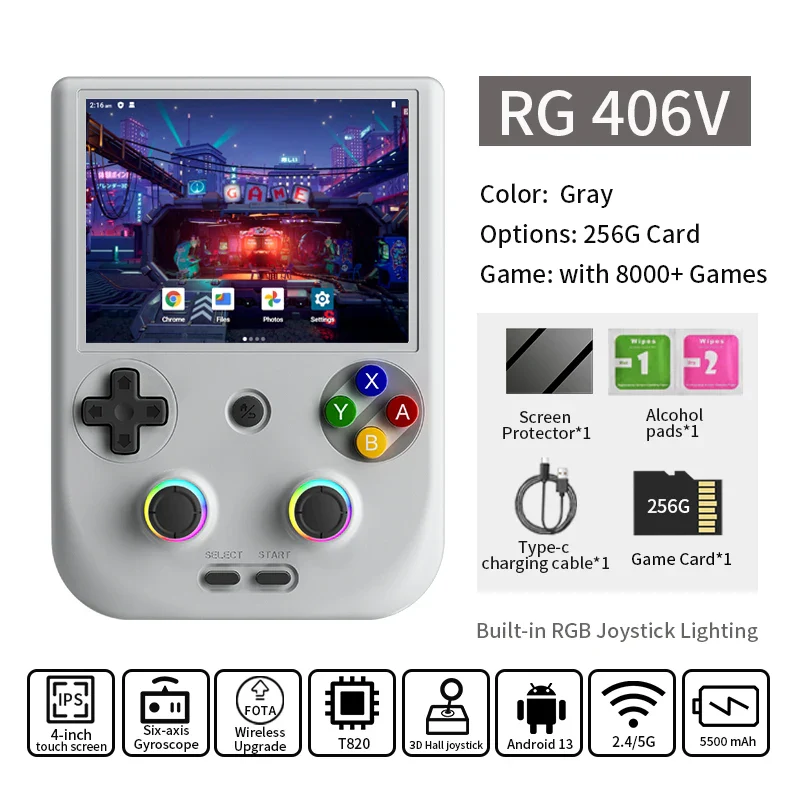 ANBERNIC RG 406V Handheld Game Console - Image 9