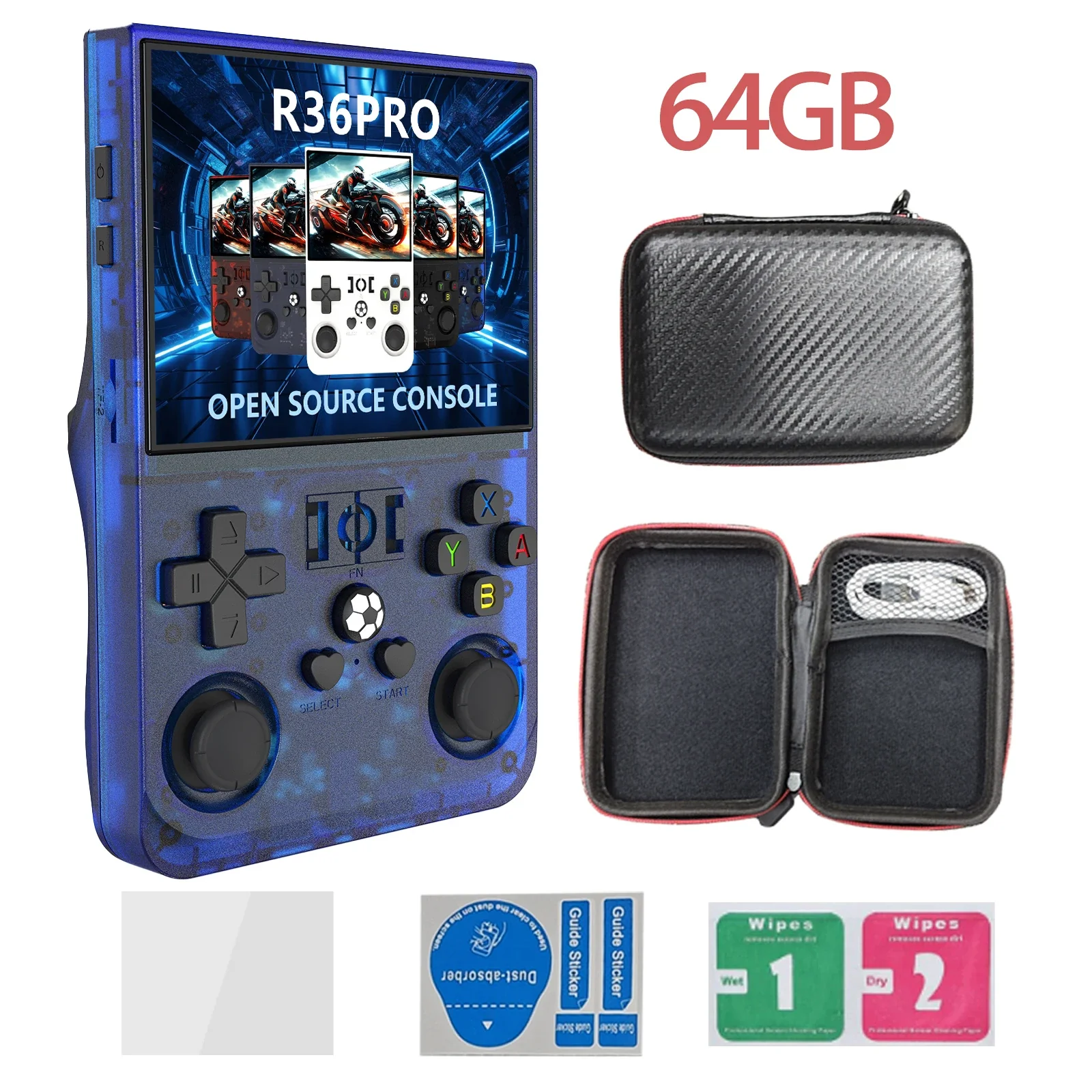 R36PRO Retro Handheld Game Console - Image 9